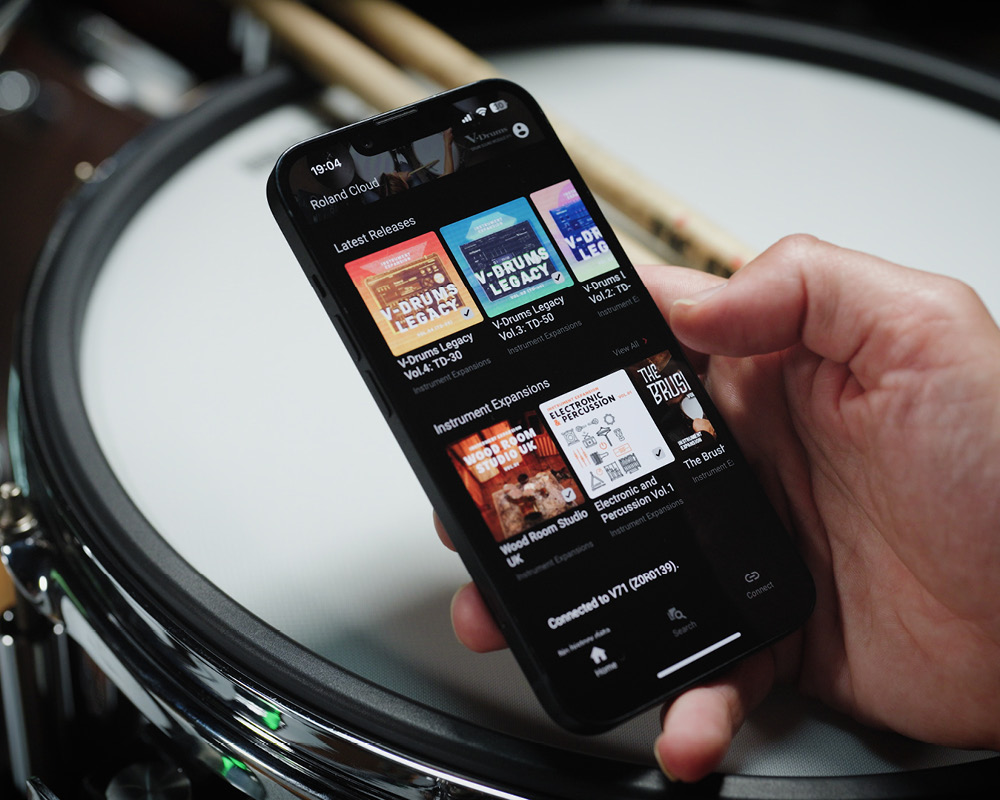 Roland Vad 716 Acoustic Design 5 Futs - Komplett E-Drum Set - Variation 4