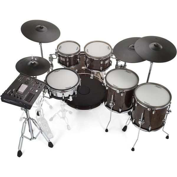 Roland Vad716 Batterie V-drums Acoustic Design Gloss Ebony - Komplett E-Drum Set - Variation 3