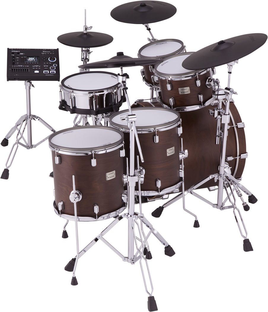 Roland Vad716 V-drums Kit - Satin Walnut - Komplett E-Drum Set - Variation 4