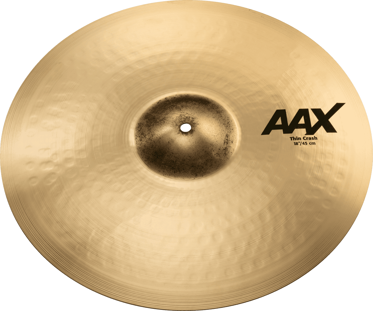 Sabian Aax Crash Thin Brillante - Crash Becken - Main picture