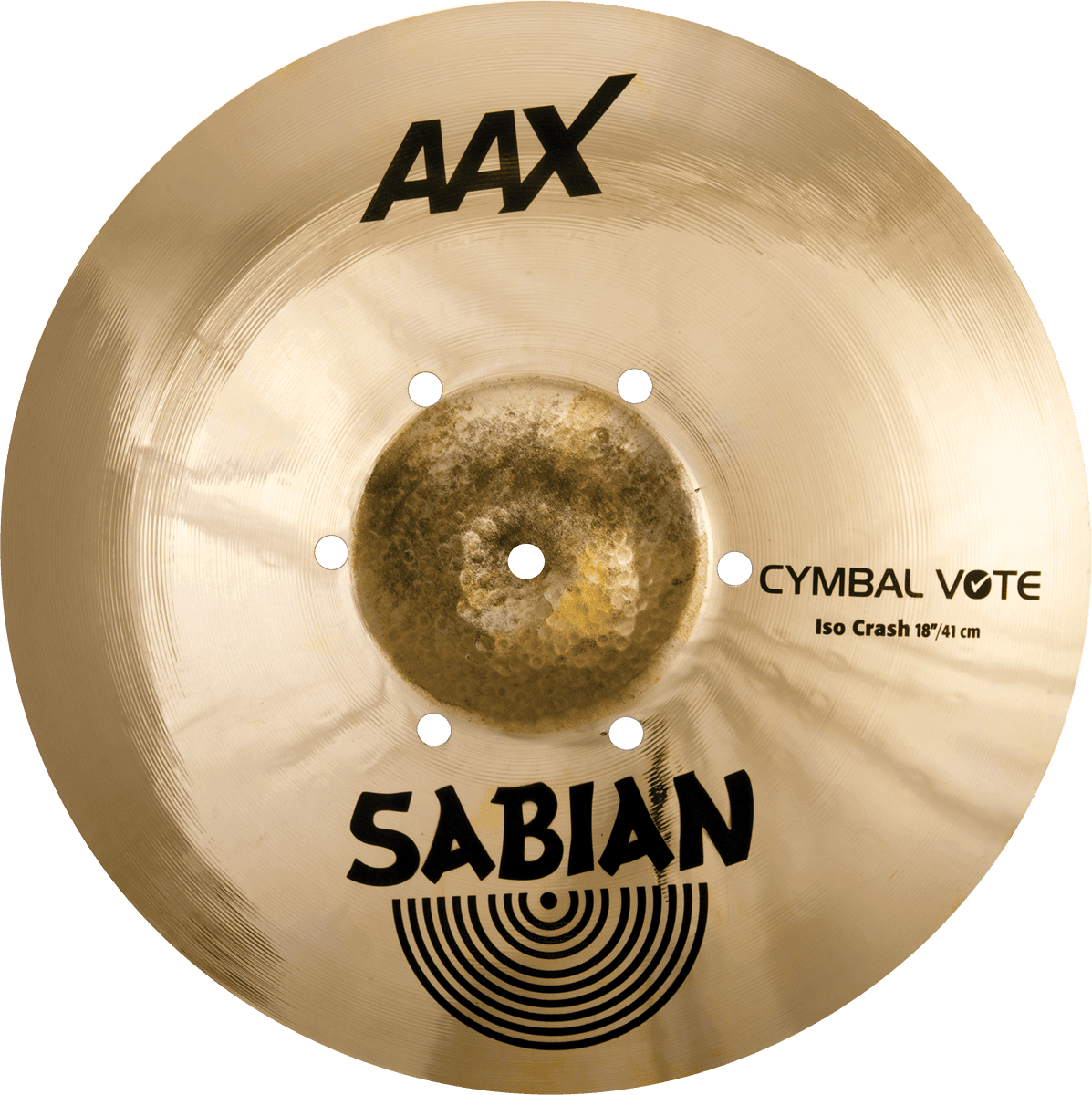 Sabian Aax   Cymbale Vote Iso Crash 18 - 18 Pouces - Crash Becken - Main picture
