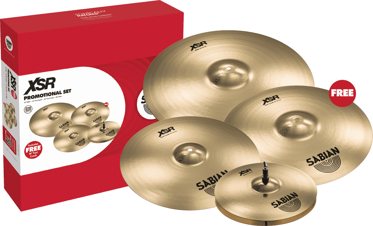 Sabian Xsr5005gb Set Harmonique 14