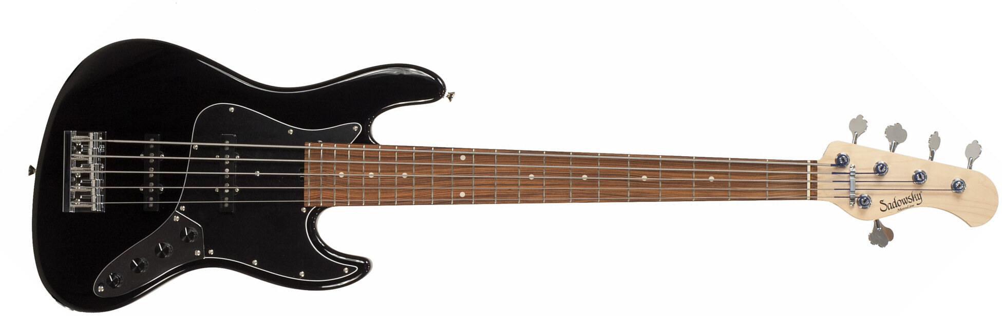 Sadowsky Rv5 Metroline Vintage Japon Rw - Black - Solidbody E-bass - Main picture