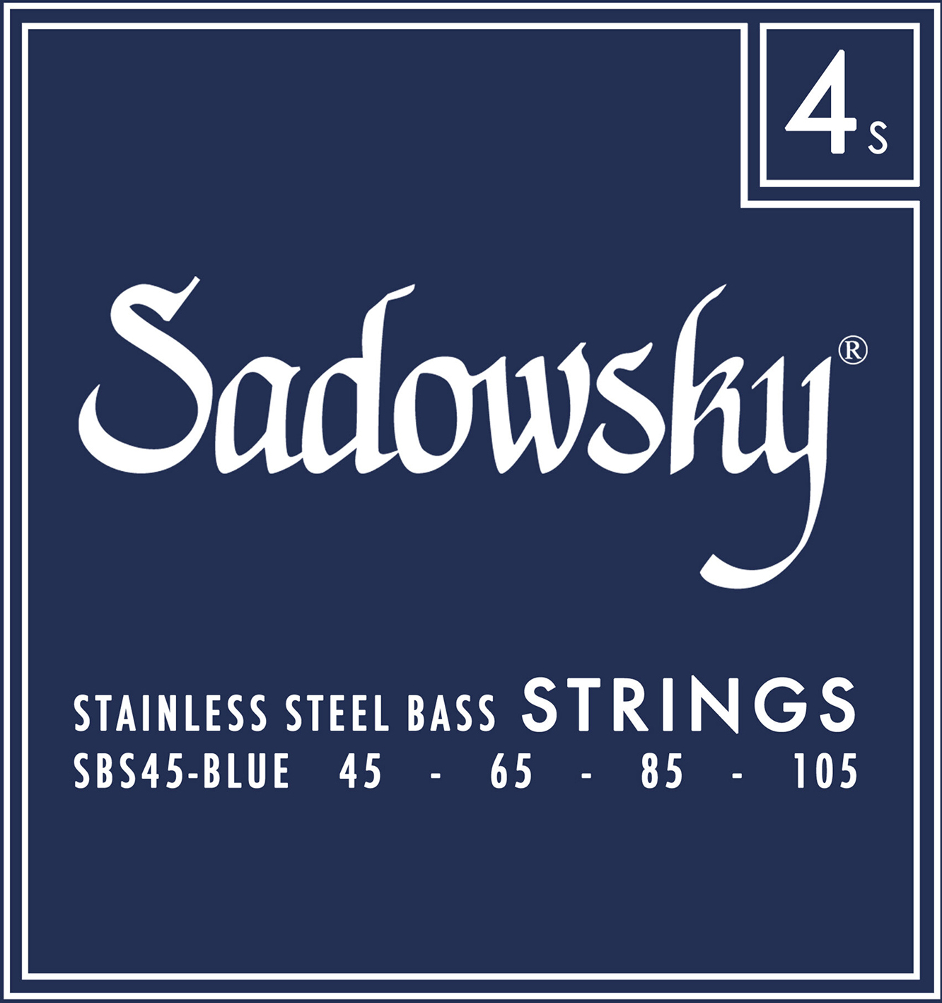Sadowsky Sbs 45 Blue Label Stainless Steel Electric Bass 45-105 - E-Bass Saiten - Main picture