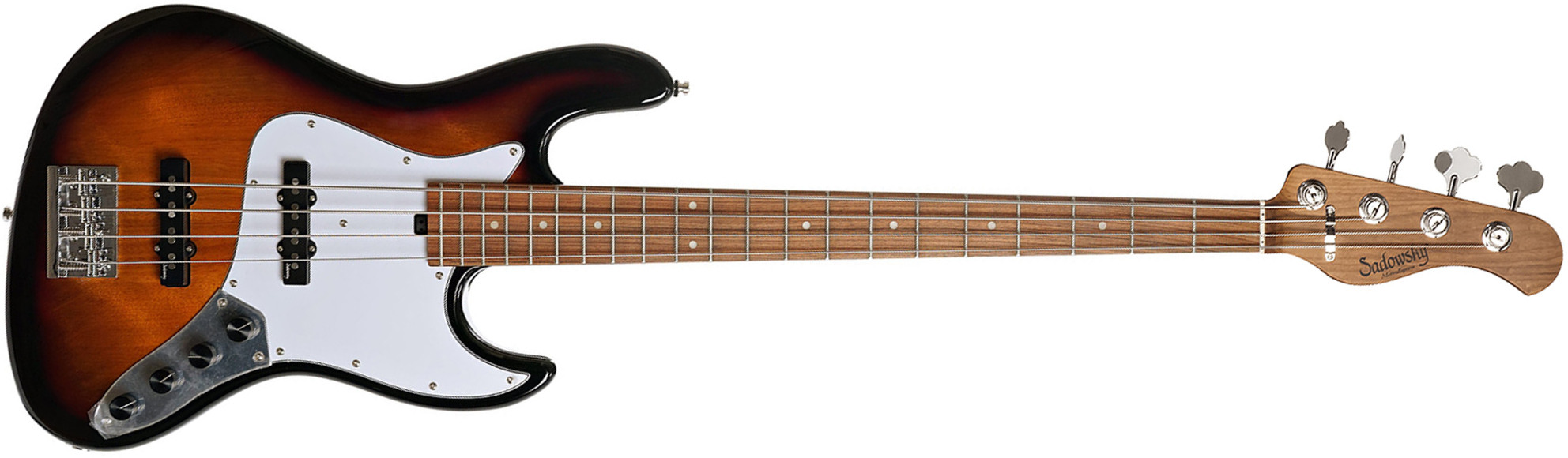 Sadowsky Standard Jj 21 Fret 4c Metroexpress V2 Mor - Tobacco Burst - Solidbody E-bass - Main picture