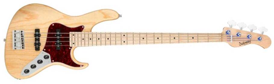 Sadowsky Vintage J/j Bass 24 Fret Ash 4c Metroline All Active Mn - Natural Satin - Solidbody E-bass - Main picture