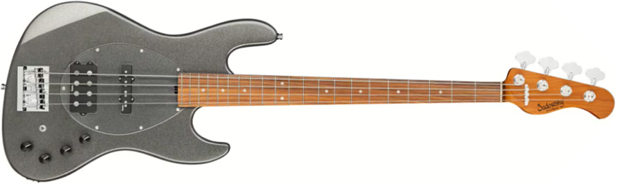 Sadowsky Vintage Mj Bass 21-fret Metroexpress Mor - Silver Sparkle - Solidbody E-bass - Main picture