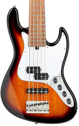 Solidbody e-bass Sadowsky MetroExpress 21-Fret Hybrid P/J Bass 5 (MOR) - Tobacco sunburst