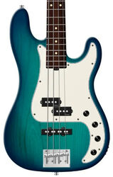 Metroline 21-Fret Hybrid P/J Bass Alder (4-String, Germany, MOR) - bora blue burst transparent satin