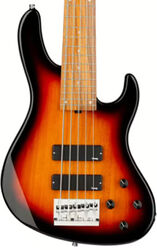 Solidbody e-bass Sadowsky Metroexpress 24-Fret Modern Bass 5-String (MOR) - Tobacco Sunburst Transparent