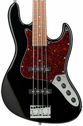 Solidbody e-bass Sadowsky MetroLine 24-Fret Modern Bass, Alder, 4-String (Germany, MOR) - Solid black high polish