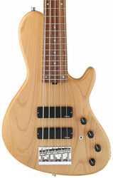 Solidbody e-bass Sadowsky MetroLine 24-Fret Single Cut Bass Alder 5-String (Germany, PF) - Natural satin
