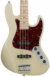 Solidbody e-bass Sadowsky MetroLine 21-Fret Vintage J/J Bass Ash 4-String (Germany, MN) - Solid olympic white