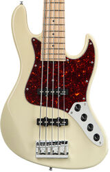 Solidbody e-bass Sadowsky Metroline 21-Fret Vintage J/J Bass Ash 5 (Germany, MN) - Solid olympic white