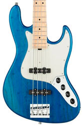 Solidbody e-bass Sadowsky MetroLine 21-Fret Vintage J/J Bass Ash (4-String, Germany, MN) - Ocean Blue Transparent Satin