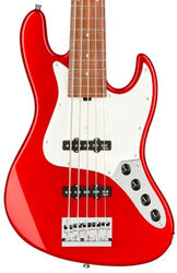 MetroExpress 21-Fret Vintage J/J Bass (MOR) - candy apple red metallic