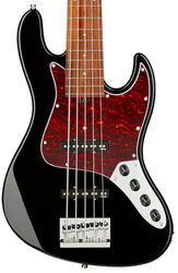 MetroExpress 21-Fret Vintage J/J Bass (5-String, MOR) - black