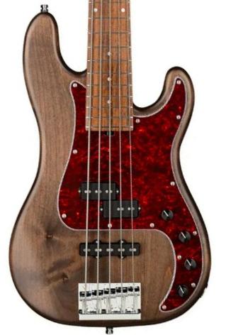 Metroline 21-Fret Hybrid P/J Bass Alder (5-String, Germany, MOR) - nirvana black transparent satin