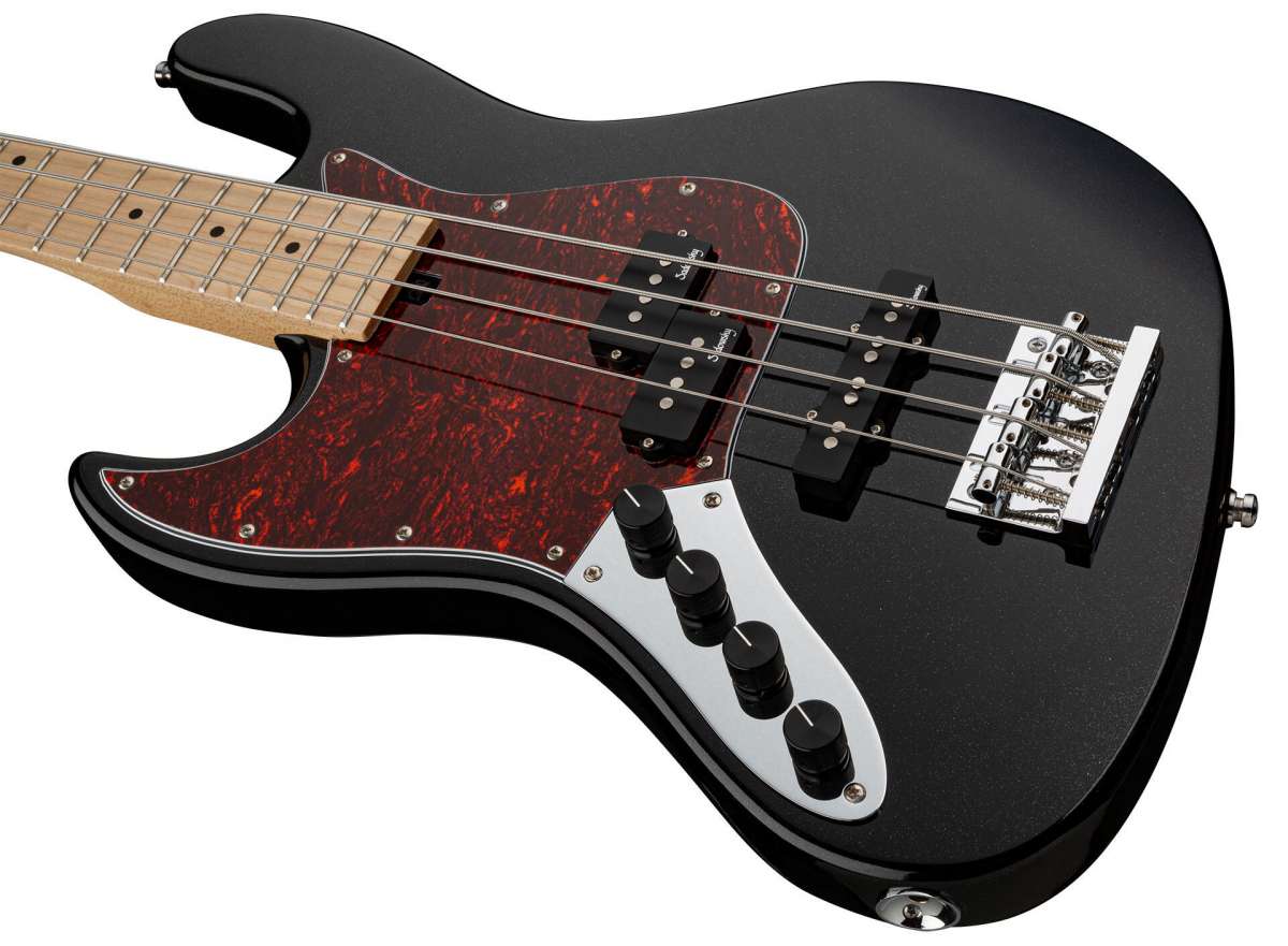 Sadowsky Hybrid P/j Bass 21 Fret 4c Metroexpress Lh Gaucher Mn - Black - Solidbody E-bass - Variation 2