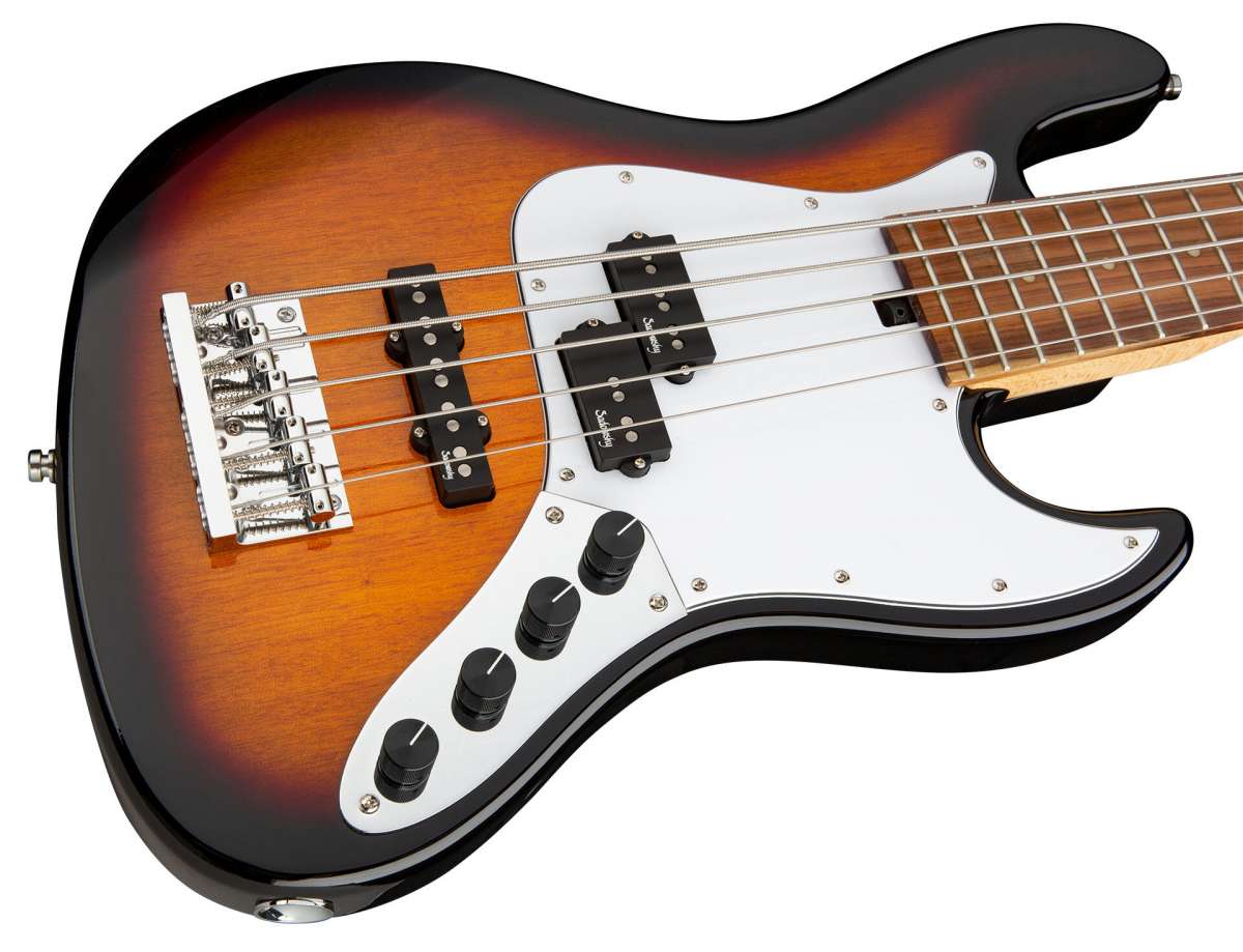 Sadowsky Hybrid P/j Bass 21 Fret 5c Metroexpress Mor - Tobacco Sunburst - Solidbody E-bass - Variation 2