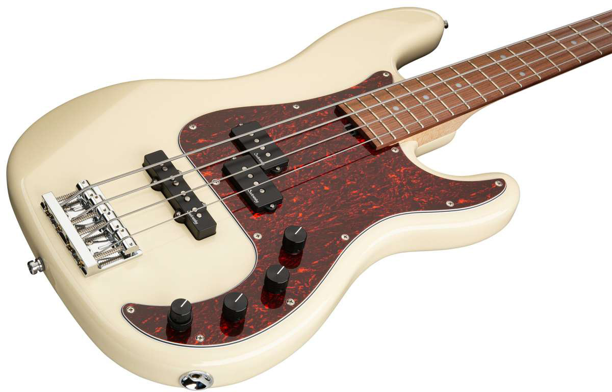 Sadowsky Hybrid P/j Bass 21 Fret Alder 4c Metroline All Active Mor - Olympic White - Solidbody E-bass - Variation 2