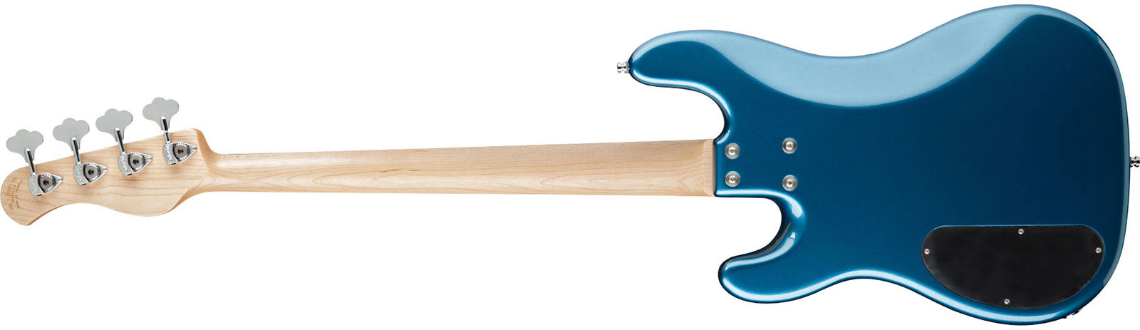 Sadowsky Hybrid P/j Bass 21 Fret Ash 4c Metroline All Active Mn - Dark Lake Placid Blue Metallic - Solidbody E-bass - Variation 1