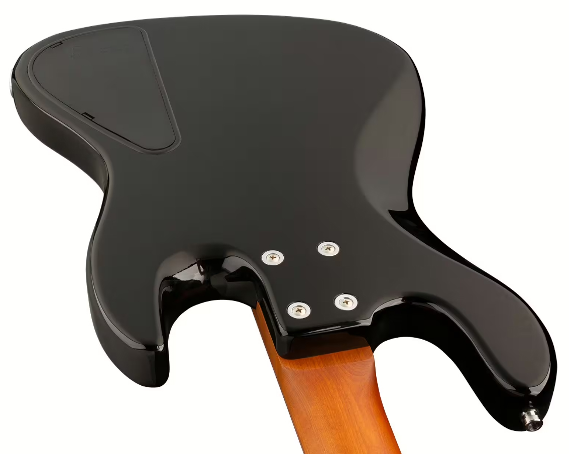 Sadowsky Hybrid Pj Bass 21-fret 4c Lh Metroexpress Gaucher Active Mor - Solid Black - Solidbody E-bass - Variation 3