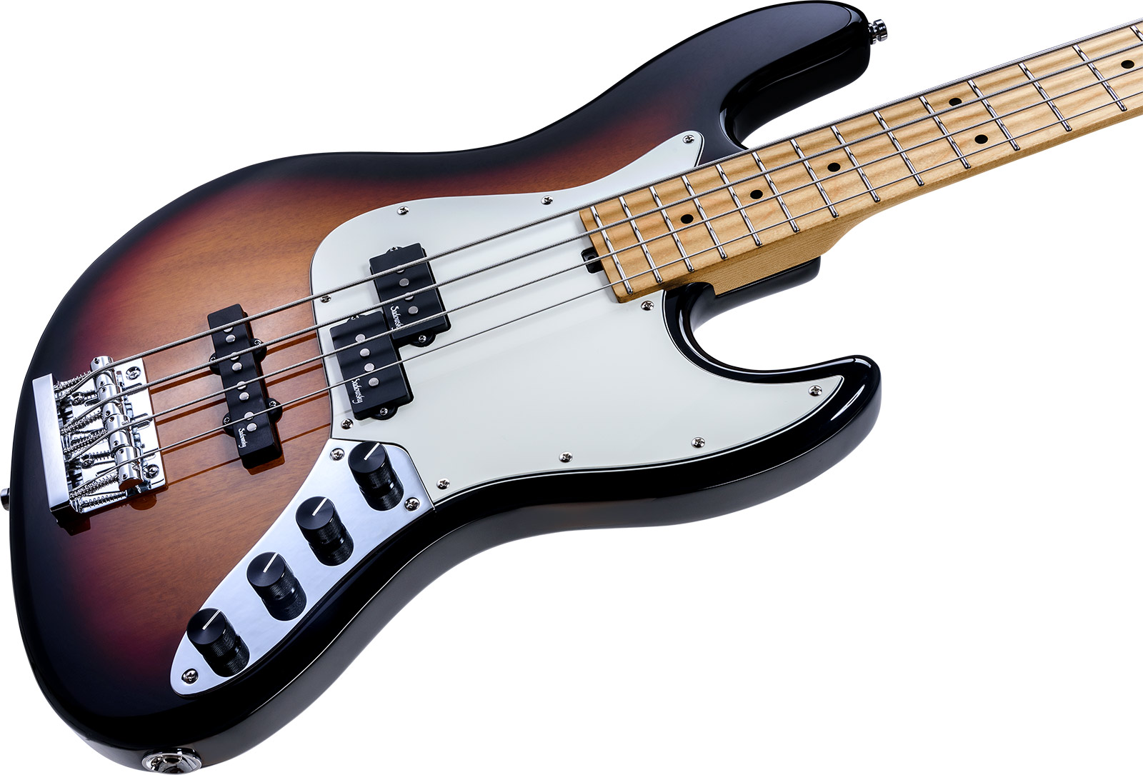 Sadowsky Hybrid Pj Bass 21 Fret 4c Metroexpress V2 Mn - Tobacco Burst - Solidbody E-bass - Variation 2