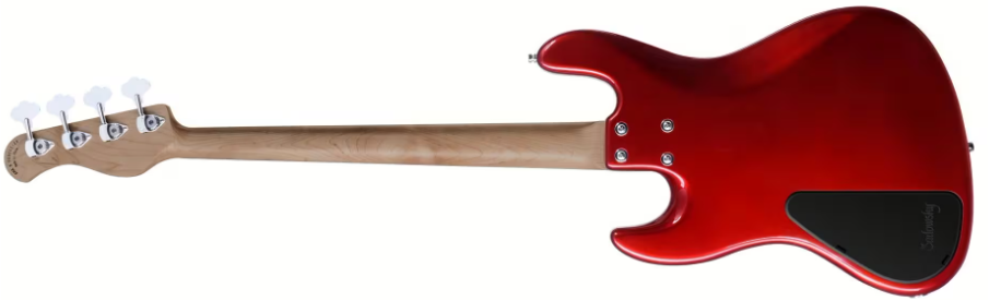 Sadowsky Hybrid Pj Bass 21 Fret 4c Metroexpress V2 Pf - Candy Apple Red - Solidbody E-bass - Variation 1