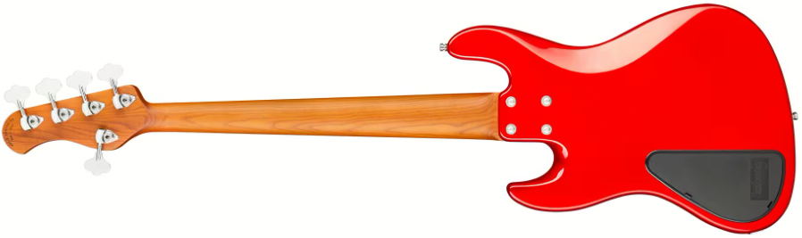 Sadowsky Hybrid Pj Bass 21-fret 5c Metroexpress Mor - Candy Apple Red Metallic - Solidbody E-bass - Variation 1