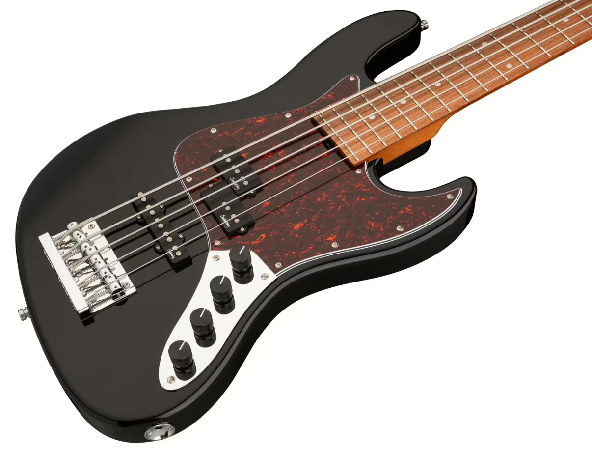 Sadowsky Hybrid Pj Bass 21-fret 5c Metroexpress Mor - Black Pearl - Solidbody E-bass - Variation 2