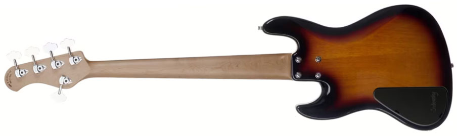 Sadowsky Hybrid Pj Bass 21 Fret 5c Metroexpress V2 Mn - Tobacco Sunburst Transparent - Solidbody E-bass - Variation 1