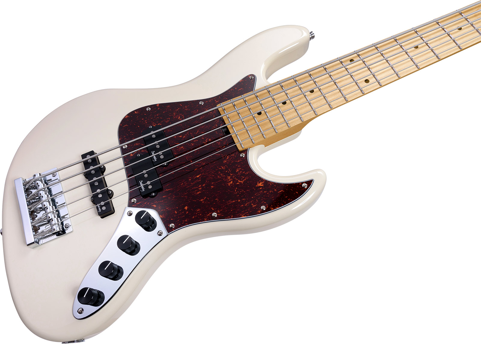 Sadowsky Hybrid Pj Bass 21 Fret 5c Metroexpress V2 Mn - Olympic White - Solidbody E-bass - Variation 2