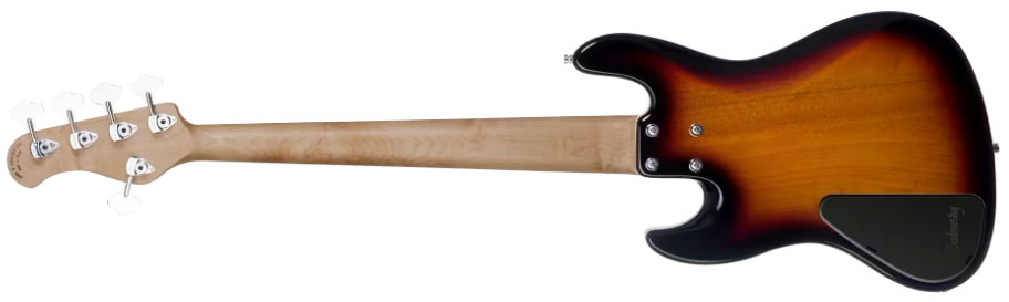Sadowsky Hybrid Pj Bass 21 Fret 5c Metroexpress V2 Pf - Tobacco Sunburst Transparent - Solidbody E-bass - Variation 1