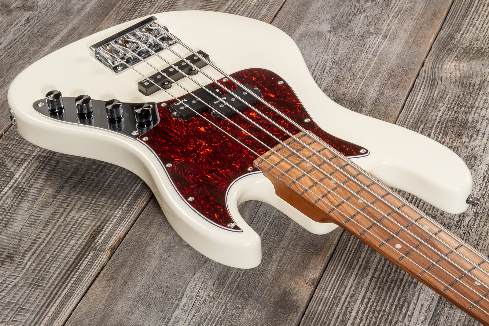 Sadowsky Hybrid Pj Bass 21 Fret 5c Metroexpress V2 Pf - Olympic White - Solidbody E-bass - Variation 2