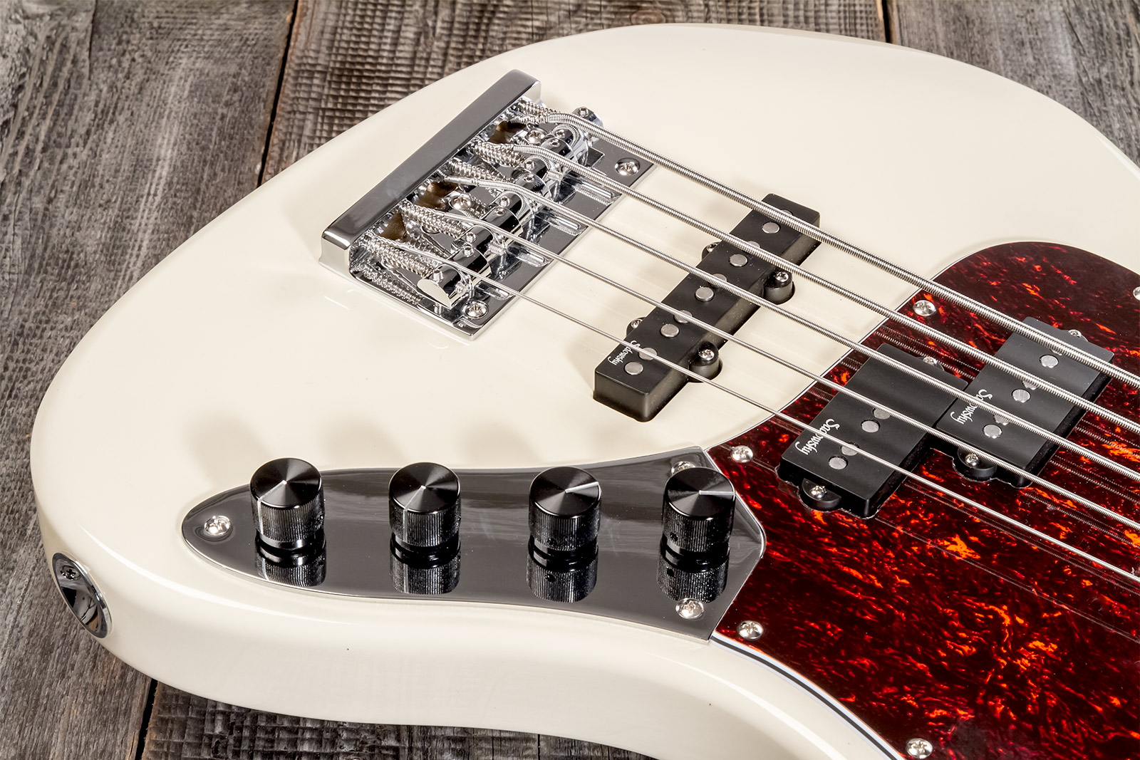 Sadowsky Hybrid Pj Bass 21 Fret 5c Metroexpress V2 Pf - Olympic White - Solidbody E-bass - Variation 3