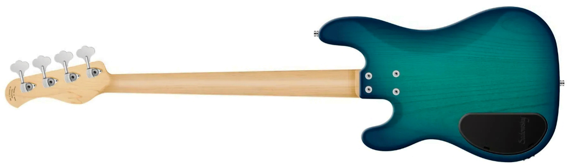 Sadowsky Hybrid Pj Bass 21 Fret Alder 4c Metroline All Active Mor - Bora Blue Burst Transparent Satin - Solidbody E-bass - Variation 1