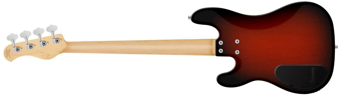 Sadowsky Hybrid Pj Bass 21 Fret Alder 4c Metroline All Active Mor - Almond Sunburst Transparent Satin - Solidbody E-bass - Variation 1