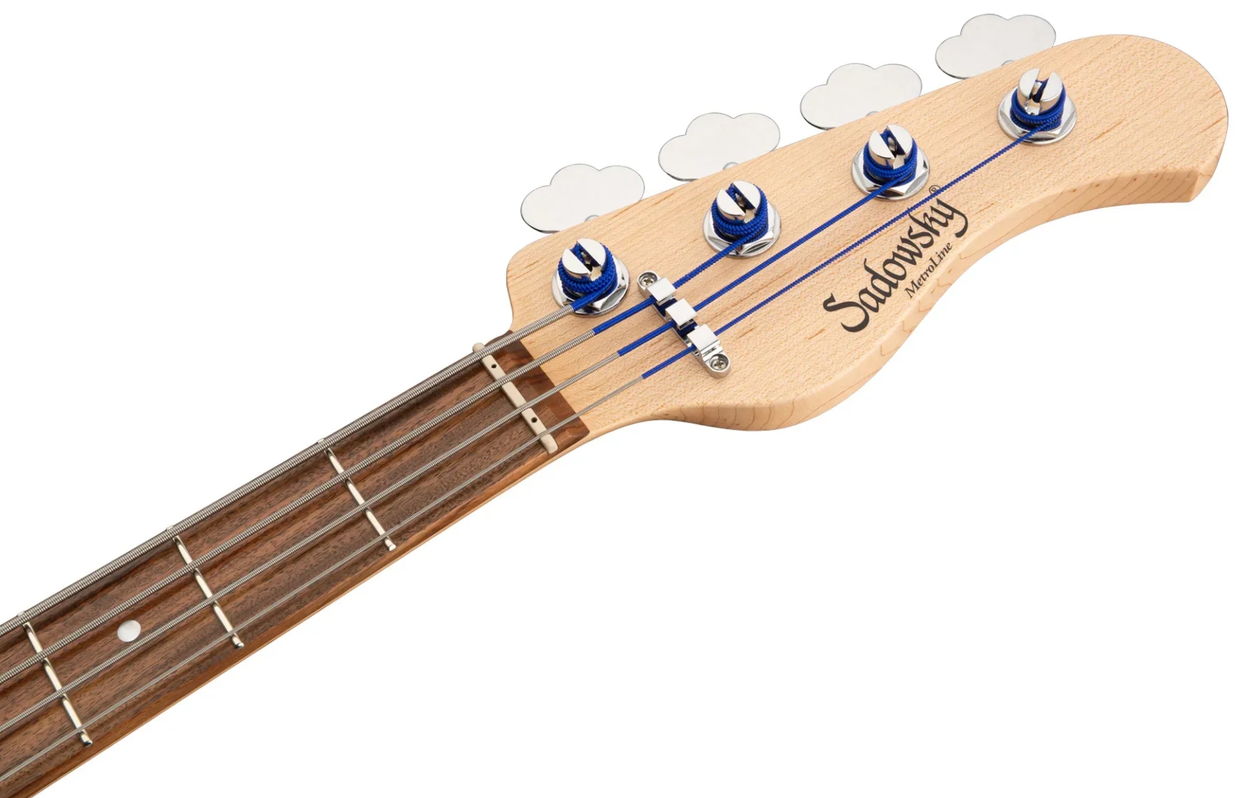 Sadowsky Hybrid Pj Bass 21 Fret Alder 4c Metroline All Active Mor - Burgundy Blackburst Transparent Satin - Solidbody E-bass - Variation 2