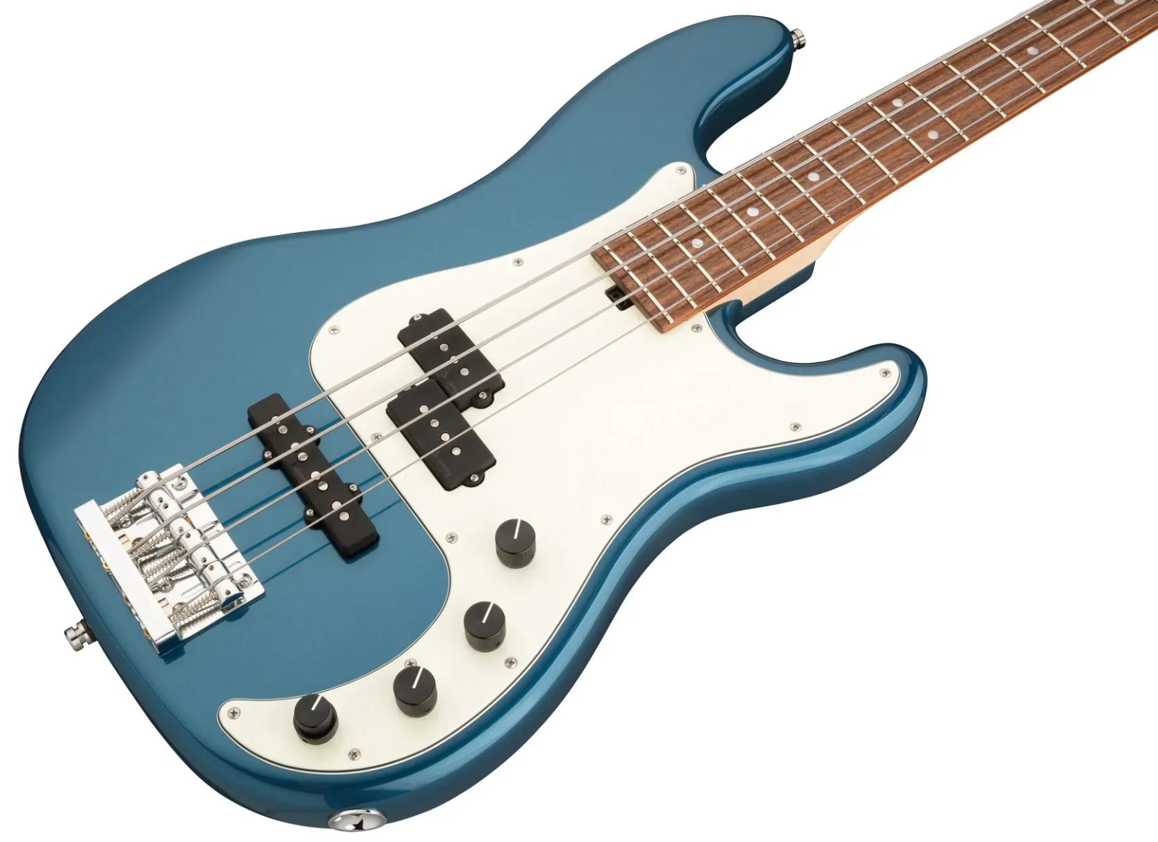 Sadowsky Hybrid Pj Bass 21 Fret Alder 4c Metroline All Active Mor - Dark Lake Placid Blue Metallic - Solidbody E-bass - Variation 2