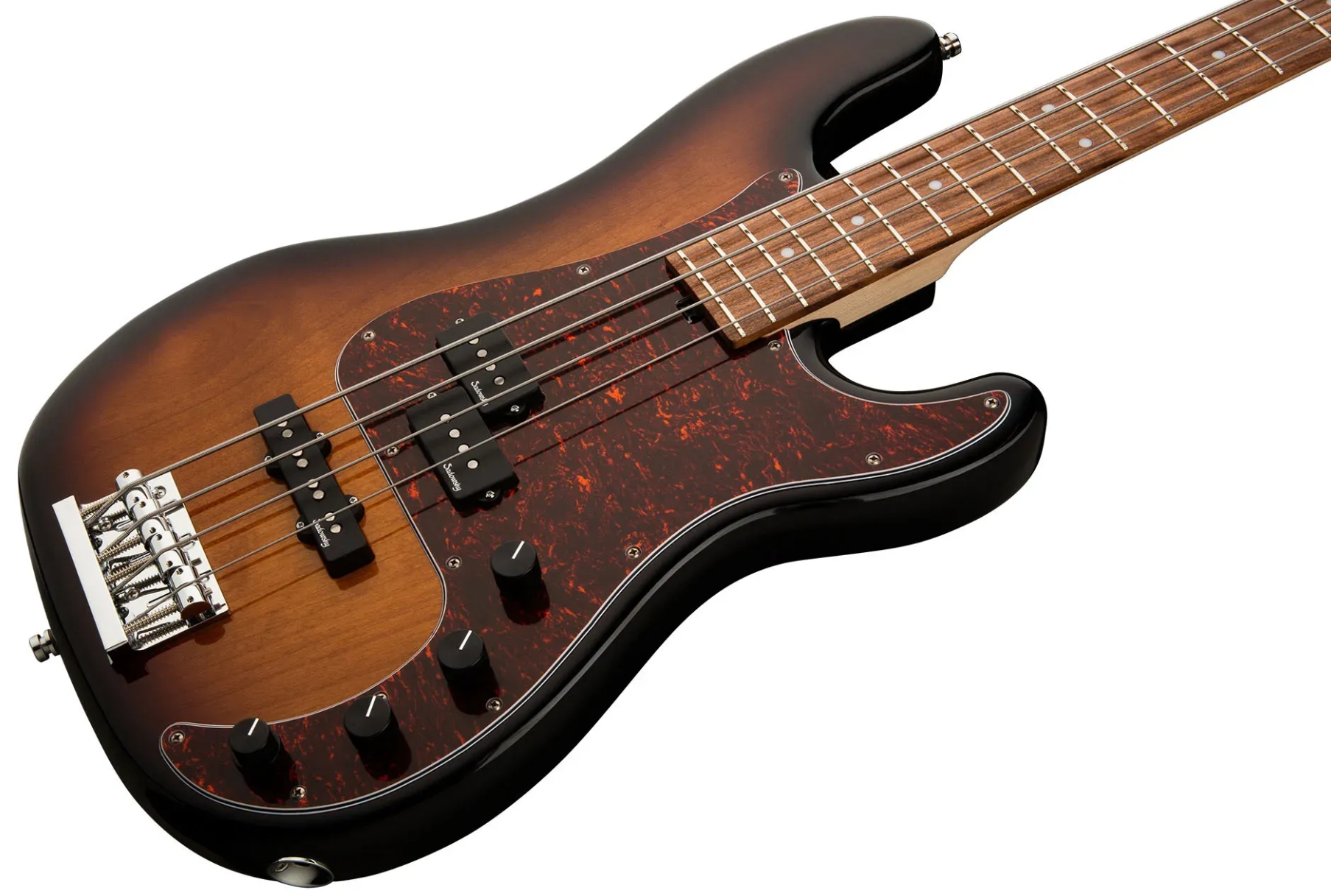 Sadowsky Hybrid Pj Bass 21 Fret Alder 4c Metroline All Active Mor - '59 Burst Transparent - Solidbody E-bass - Variation 2