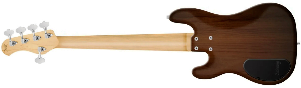 Sadowsky Hybrid Pj Bass 21 Fret Alder 5c Metroline All Active Mor - Antique Tobacco Transparent Satin - Solidbody E-bass - Variation 1