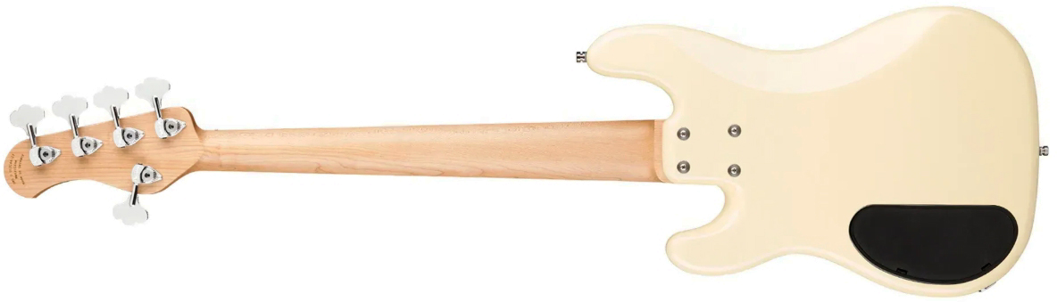 Sadowsky Hybrid Pj Bass 21 Fret Alder 5c Metroline All Active Mor - Solid Olympic White - Solidbody E-bass - Variation 1