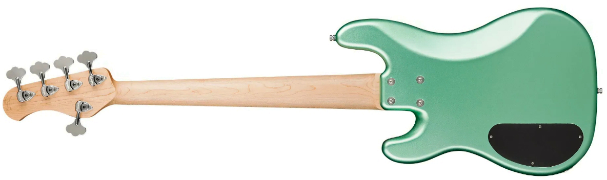 Sadowsky Hybrid Pj Bass 21 Fret Alder 5c Metroline All Active Mor - Sage Green Metallic Satin - Solidbody E-bass - Variation 1