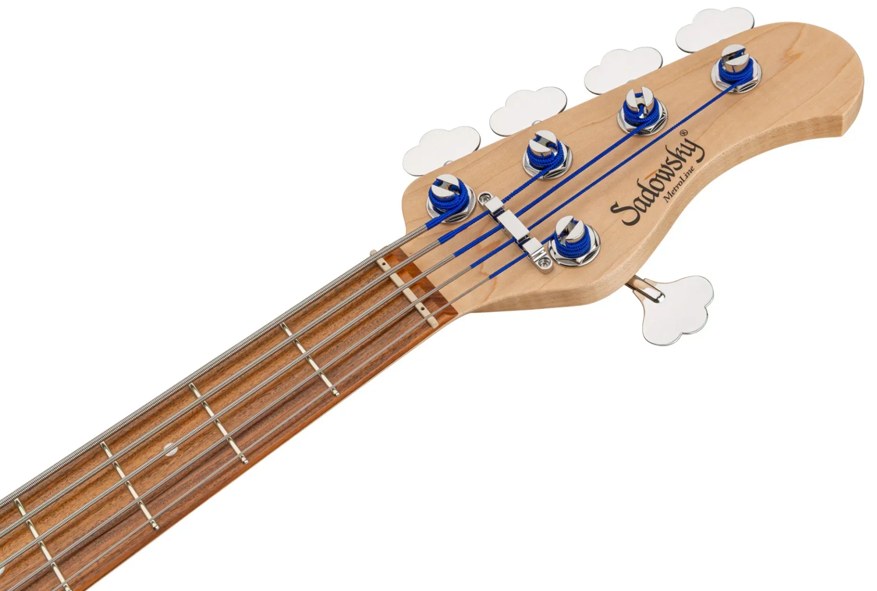 Sadowsky Hybrid Pj Bass 21 Fret Alder 5c Metroline All Active Mor - Solid Black Satin - Solidbody E-bass - Variation 2