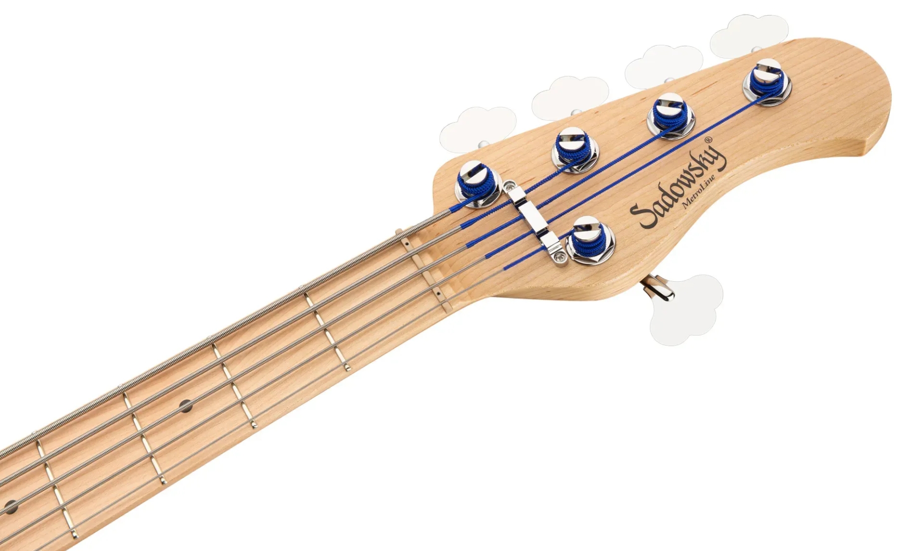 Sadowsky Hybrid Pj Bass 21 Fret Ash 5c Metroline All Active Mn - Nirvana Black Transparent Satin - Solidbody E-bass - Variation 4