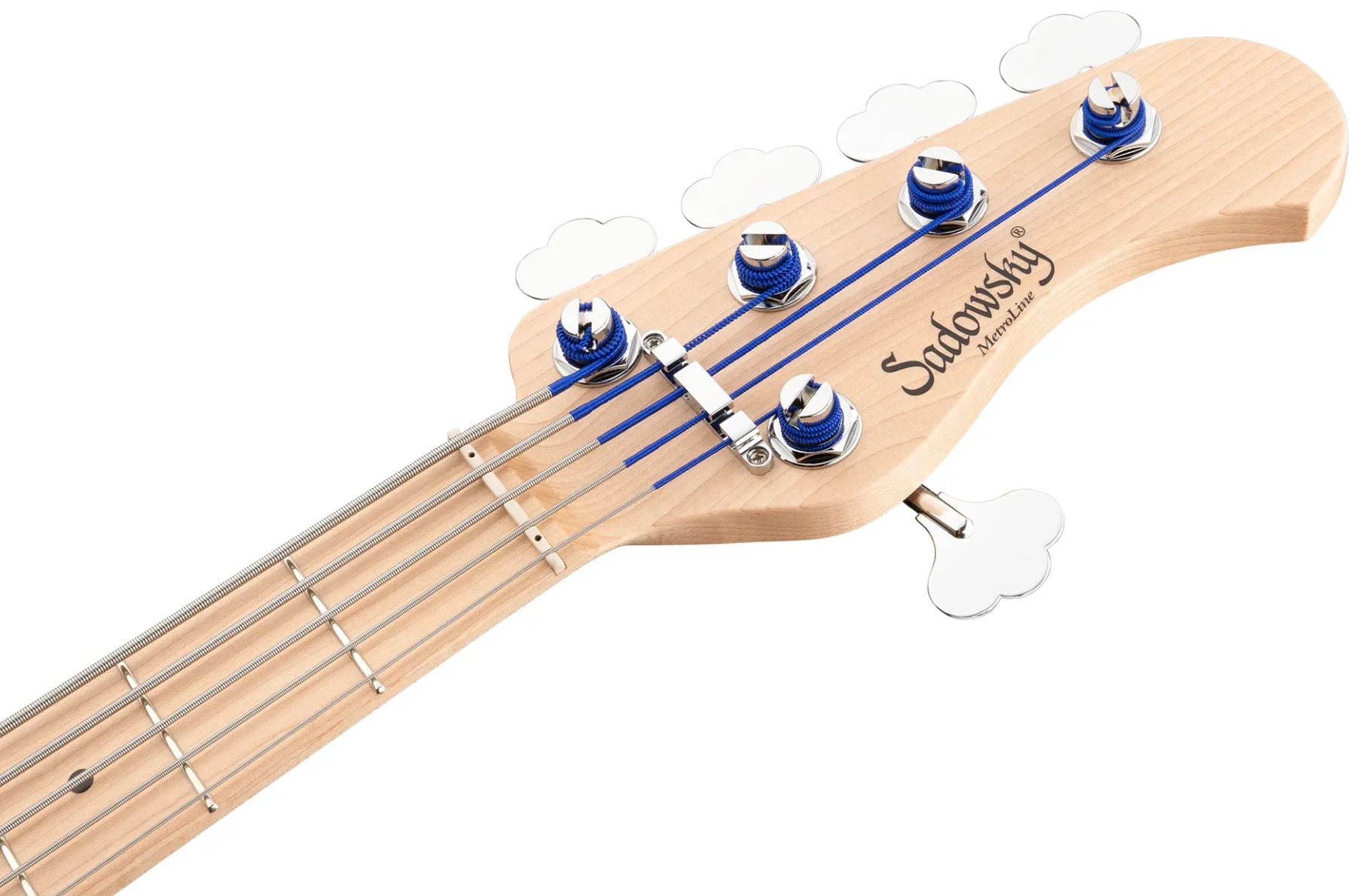 Sadowsky Hybrid Pj Bass 21 Fret Ash 5c Metroline All Active Mn - Almond Sunburst Transparent Satin - Solidbody E-bass - Variation 4