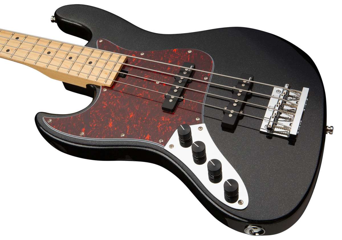 Sadowsky J/j Bass 21 Fret Vintage 4-string Metroexpress Lh Gaucher Mn - Black - Solidbody E-bass - Variation 2