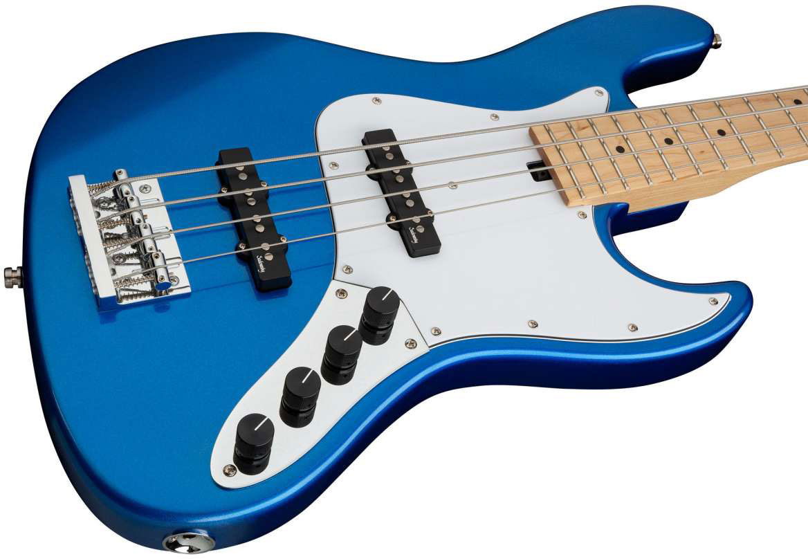 Sadowsky J/j Bass 21 Fret Vintage 4-string Metroexpress Mn - Ocean Blue Metallic - Solidbody E-bass - Variation 2