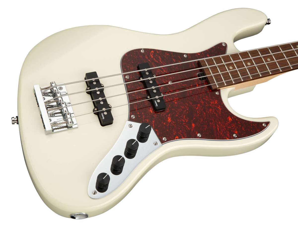 Sadowsky Vintage J/j Bass 21 Fret 4c Metroexpress Mor - Olympic White - Solidbody E-bass - Variation 2